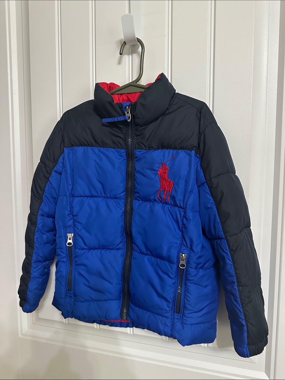 Polo Ralph Lauren Boy’s Big Pony Puffer Jacket Size 5